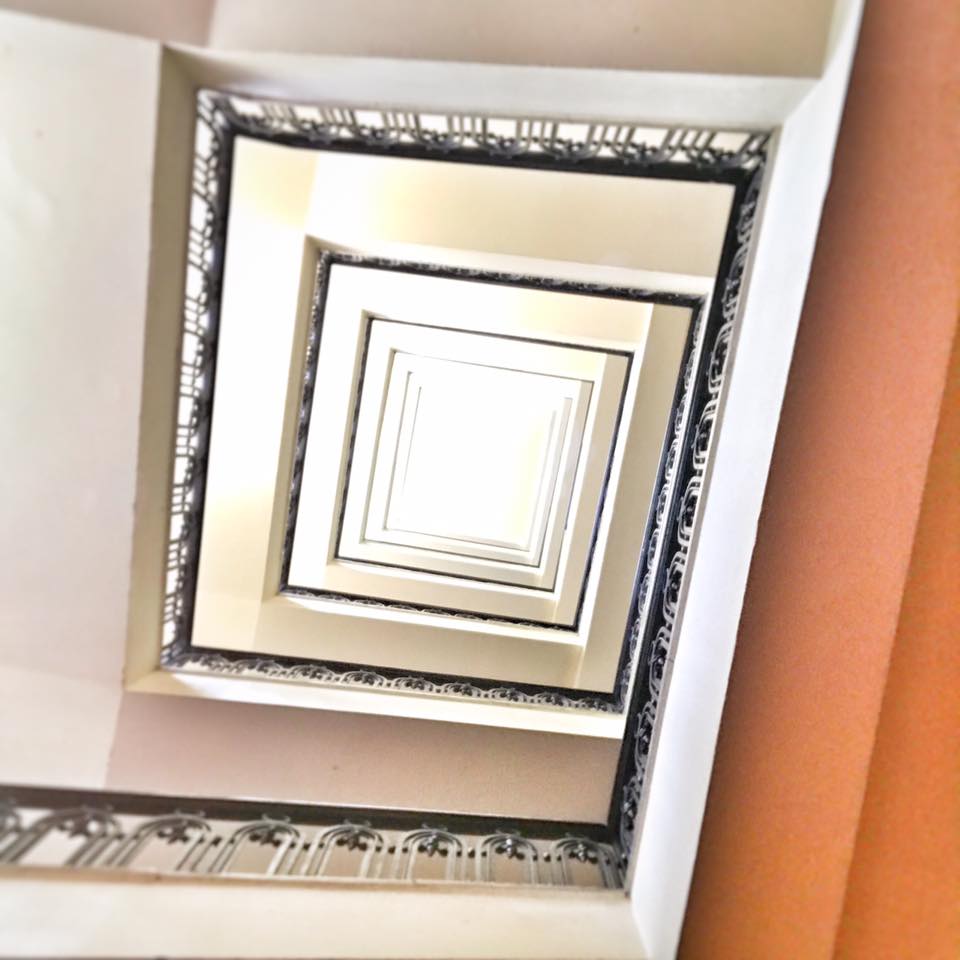 Stairwell looking down